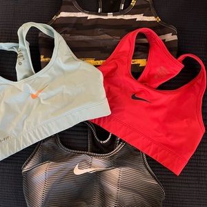 Nike Pro / Dri-Fit Sports Bra Bundle - S